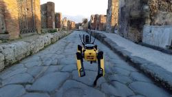 CNNE 1179390 - el es el robot que cuida las ruinas de pompeya