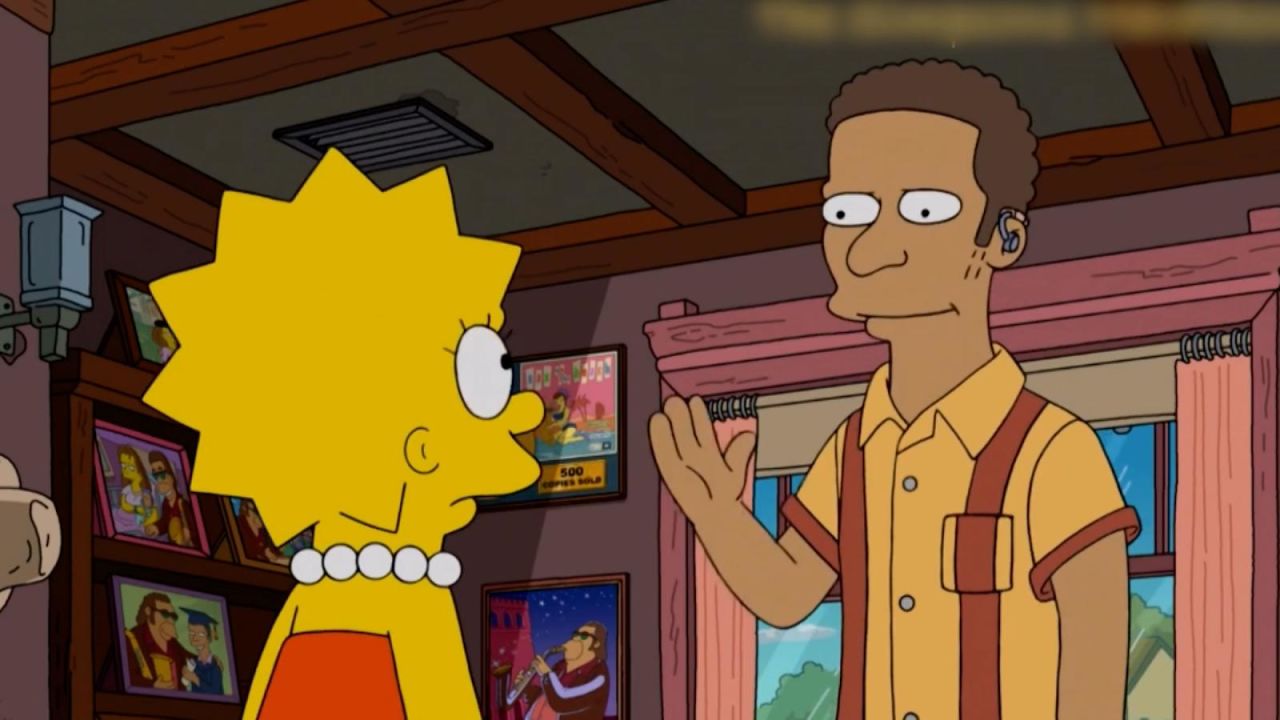 CNNE 1184999 - un personaje sordo llega a "los simpson"