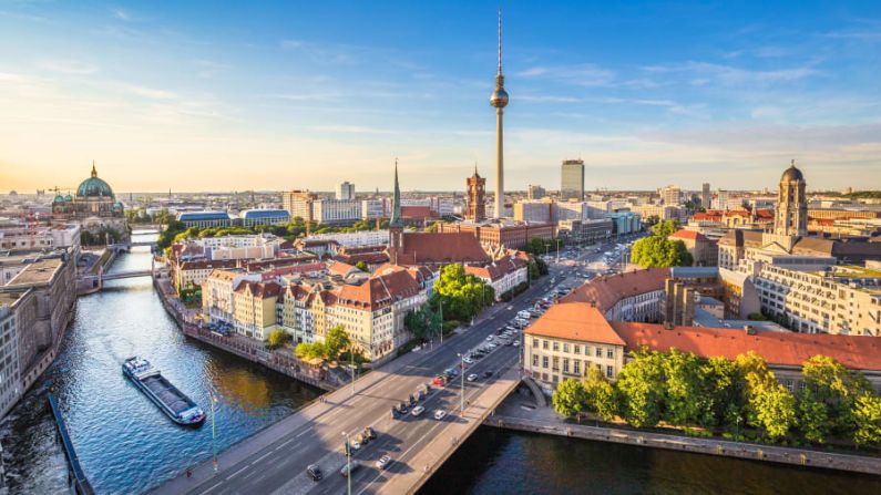 Berlín: La capital alemana subió dos puestos en el índice en 2021, hasta el número 6. Crédito: JFL Photography/Adobe Stock