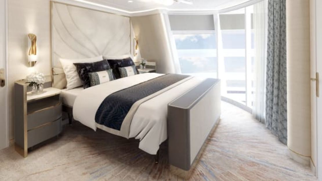 Esta suite única contará con dos dormitorios y una habitación para niños.Crédito: Disney Cruise Line