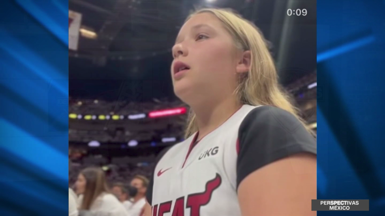 CNNE 1191293 - la hija de david beckham, apasionada por el heat