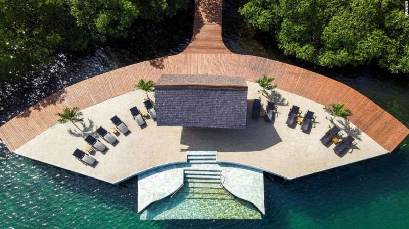 Resort de lujo en una isla privada en panamá revela una nueva playa 