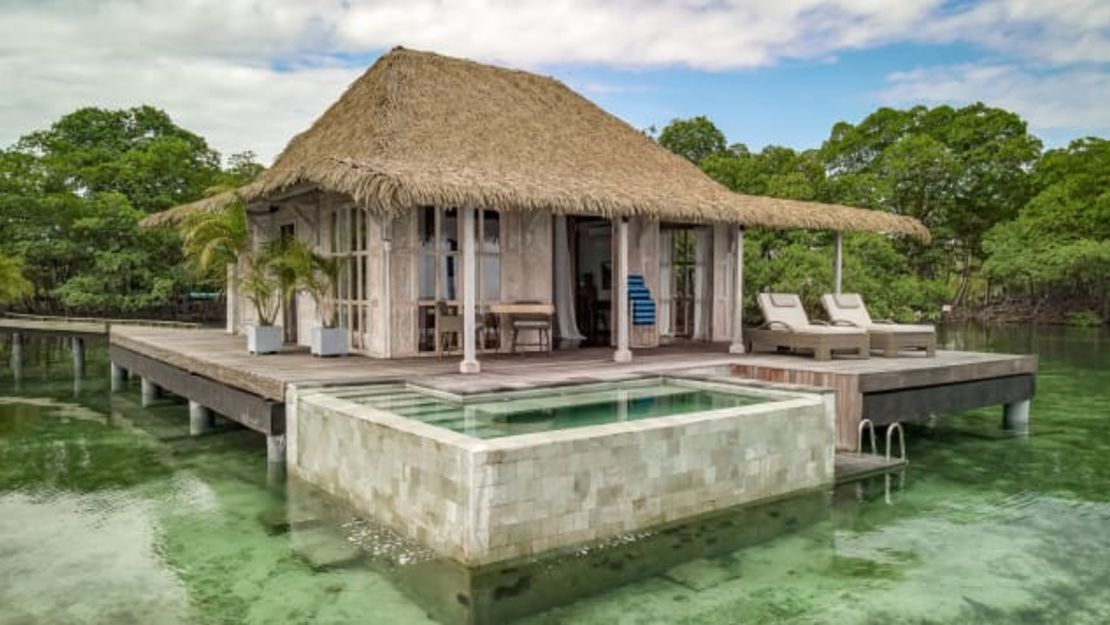 Bocas Bali tiene 16 villas de lujo sobre el agua. Bocas Bali