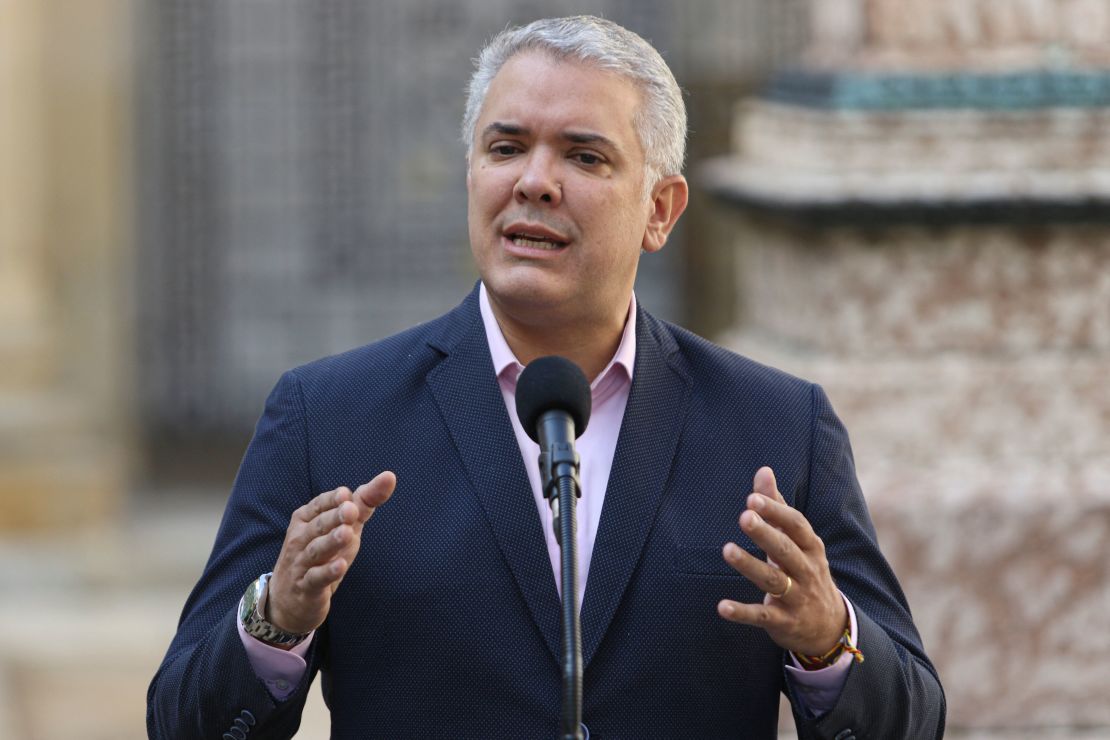 Iván Duque, presidente de Colombia.