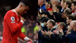 CNNE 1191765 - cristiano ronaldo, conmovido por los hinchas del liverpool