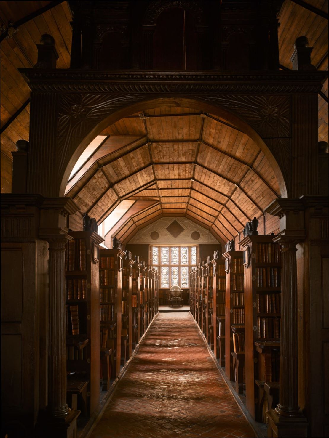 Biblioteca de Merton College, Oxford, Reino Unido. Will Pryce.