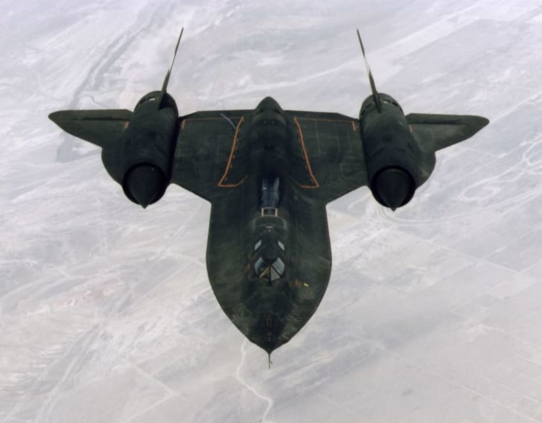 Un SR-71 "Blackbird" durante una misión de entrenamiento en 1997. Crédito: NASA/Hulton Archive/Getty Images