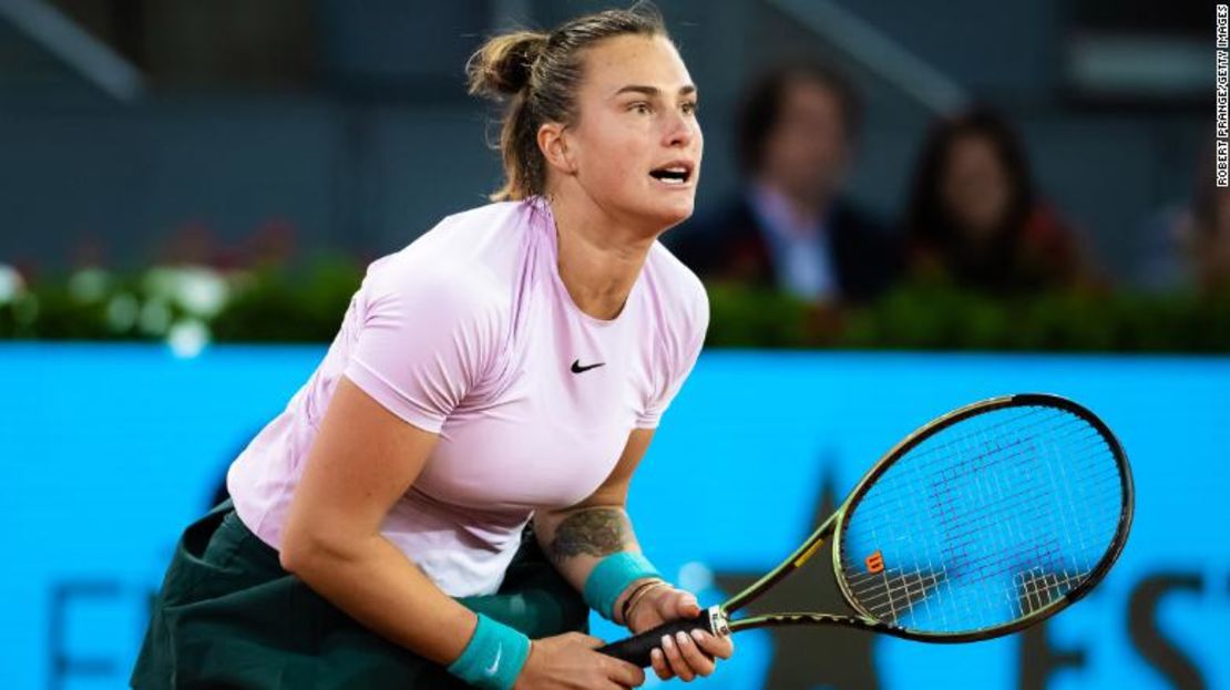 La bielorrusa Sabalenka llegó a las semifinales de Wimbledon el año pasado.