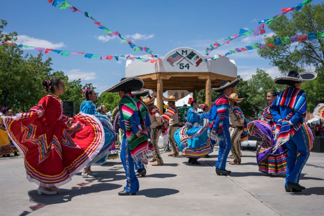 Celebración del Cinco de Mayo en Nuevo México.