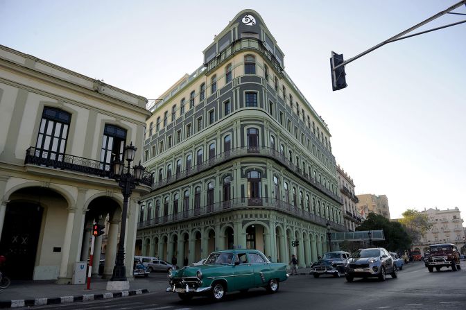 Así lucía el Hotel Saratoga en La Habana el 26 de enero de 2017.