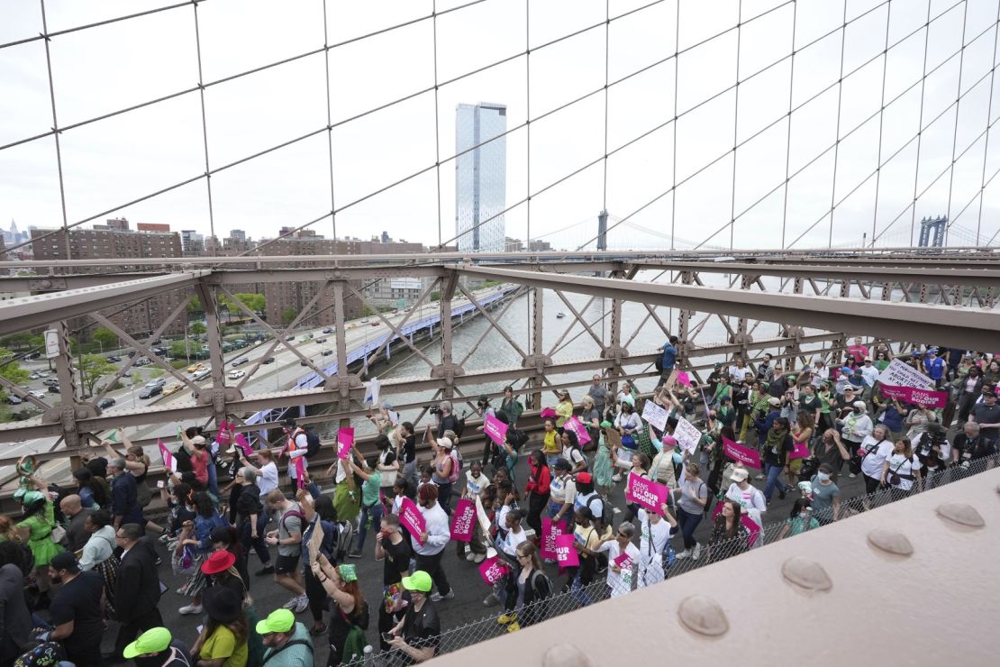 Evento a favor del derecho al aborto en la ciudad de Nueva York. Crédito: John Nacion/Star Max/IPx/AP