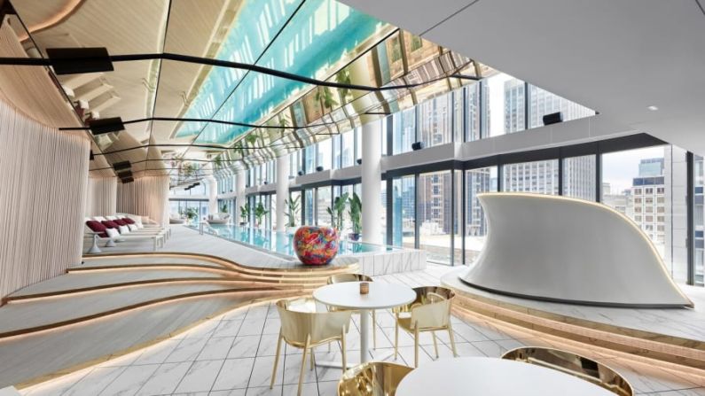 W Melbourne, Australia: el nuevo W Melbourne se construyó dentro del reluciente recinto de Collins Arch, con una inversión de US$ 1.250 millones. Cortesía de W Hotels Worldwide