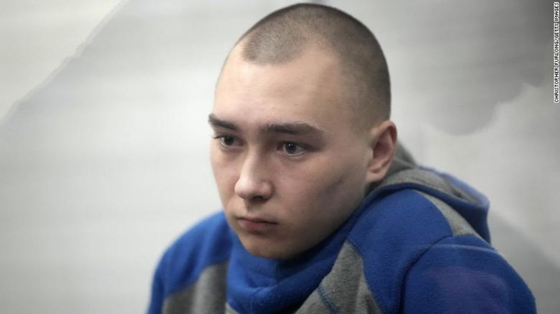 Vadim Shishimarin, de 21 años, asiste a una vista judicial el miércoles.