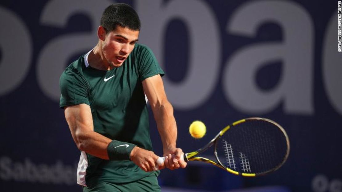 Alcaraz está en su segunda temporada completa en el ATP Tour.