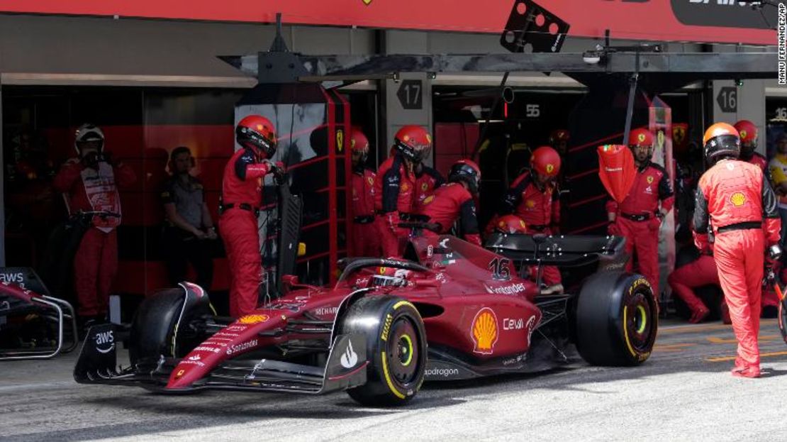 Leclerc no pudo terminar una carrera por primera vez esta temporada.