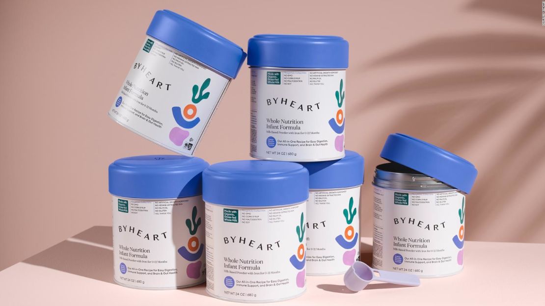 ByHeart es el primer nuevo fabricante de fórmula que se registra en la FDA en más de 15 años.