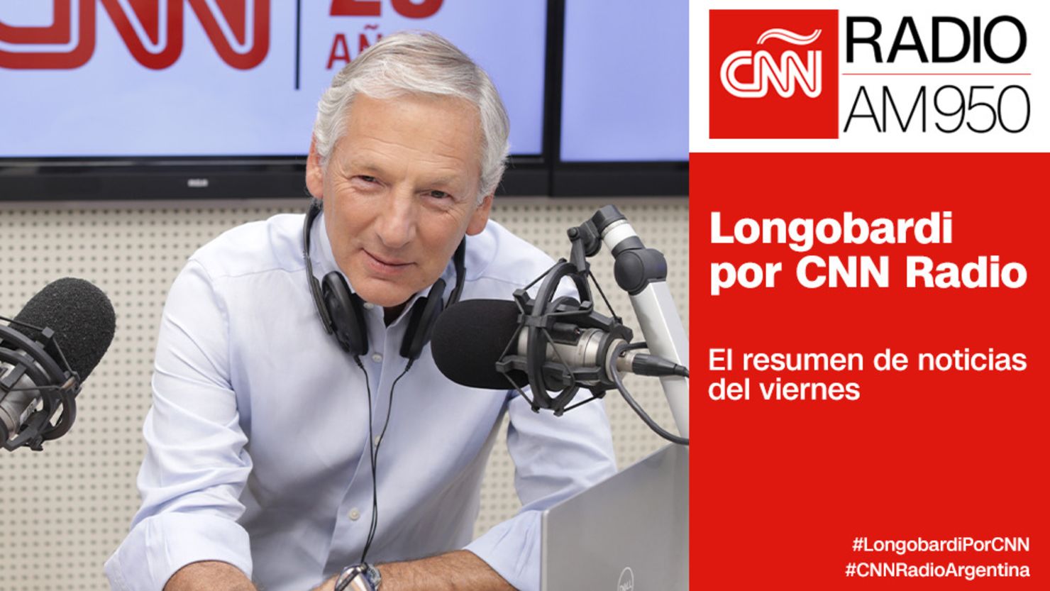 Marcelo Longobardi, conductor de Longobardi por CNN.