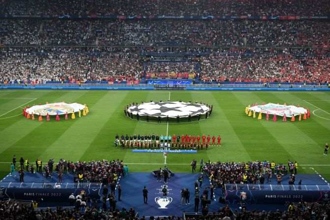 El Stade de France el 28 de mayo de 2022 en París, Francia.