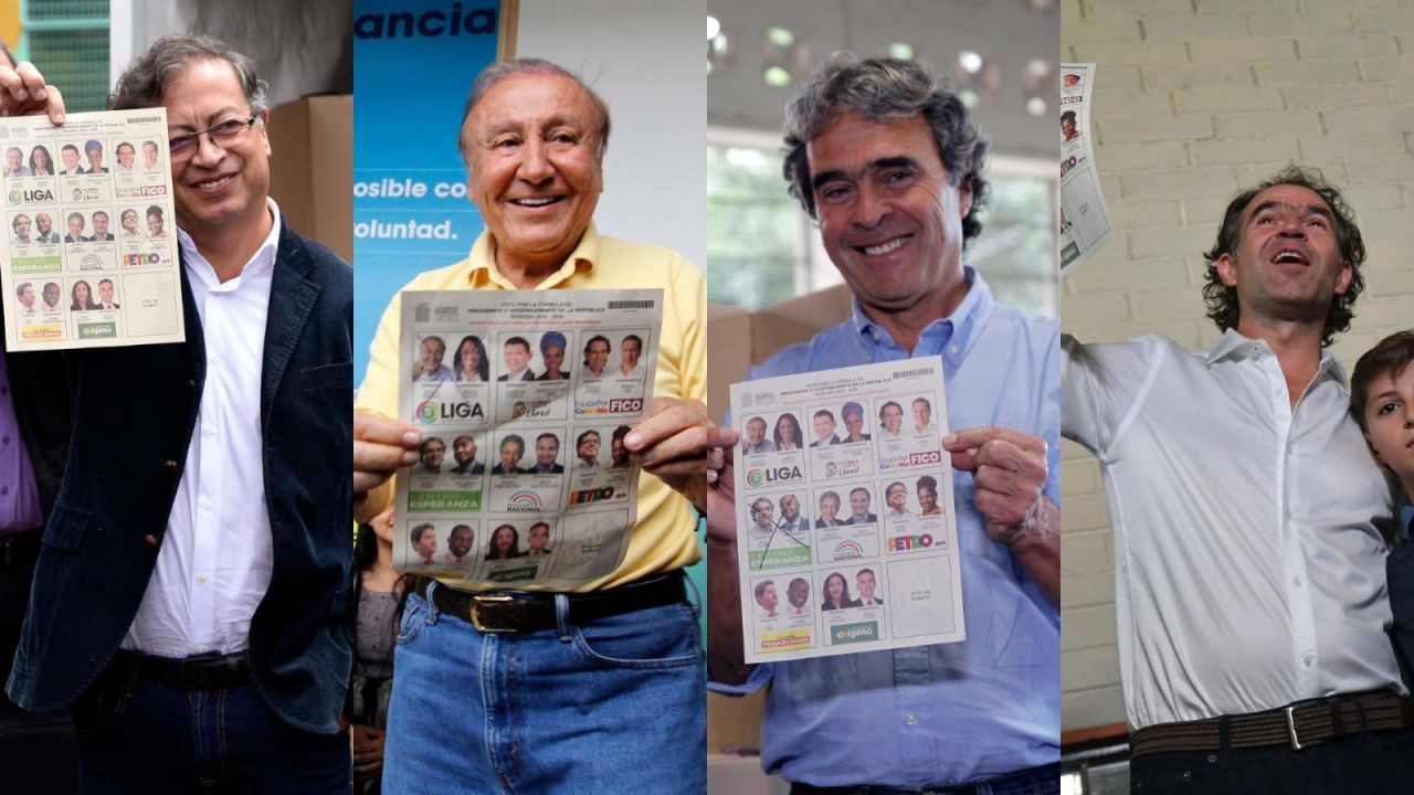 CNNE 1215605 - asi votaron los candidatos presidenciales en colombia