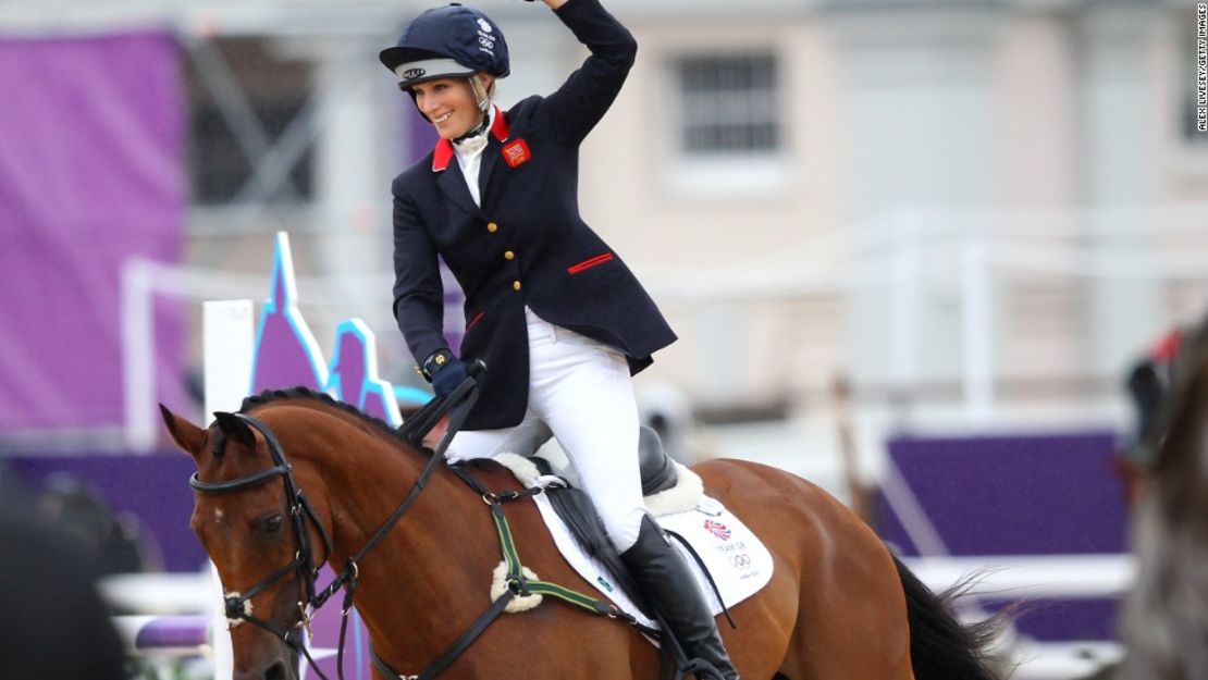 Zara Phillips, hija de la princesa Ana.