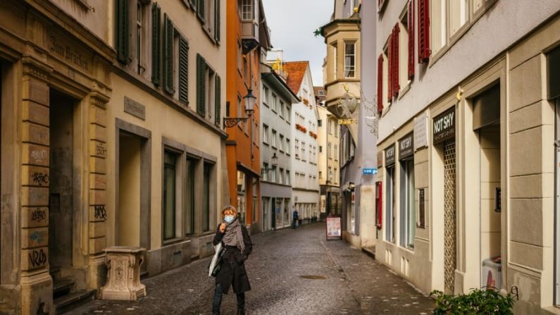 #7: Zúrich, Suiza: muchos países de la eurozona cayeron en la clasificación este año. Suiza, sin embargo, utiliza el franco suizo. Piotr Piwowarski/NurPhoto/Getty Images