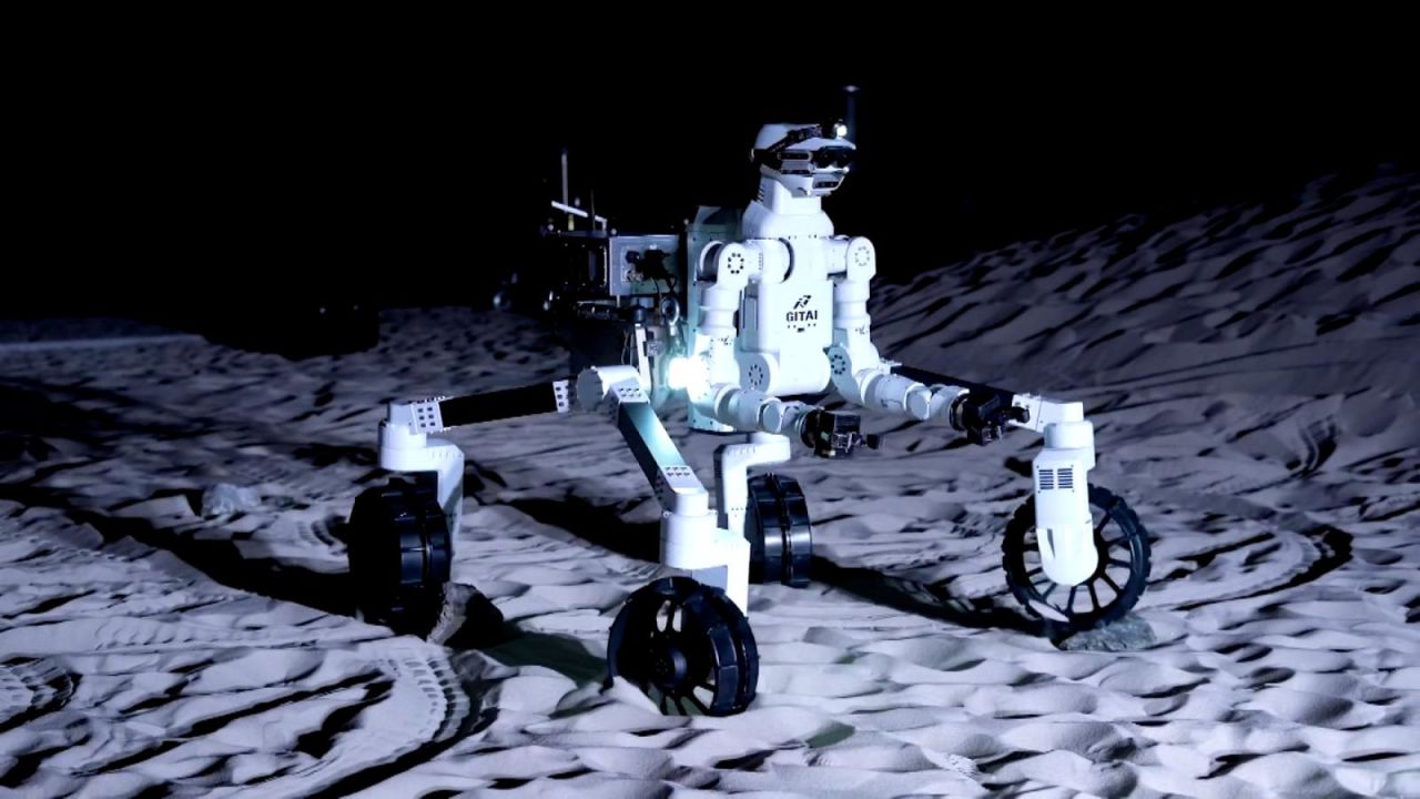 CNNE 1220774 - conoce el nuevo prototipo de rover lunar similar a una arana