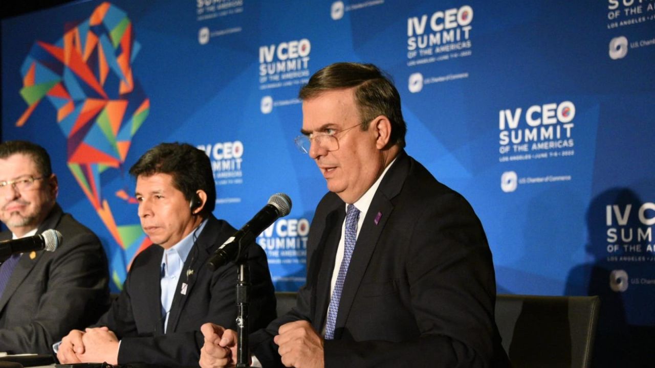 CNNE 1221495 - ebrard- ausencia de amlo en cumbre, desacuerdo respetuoso