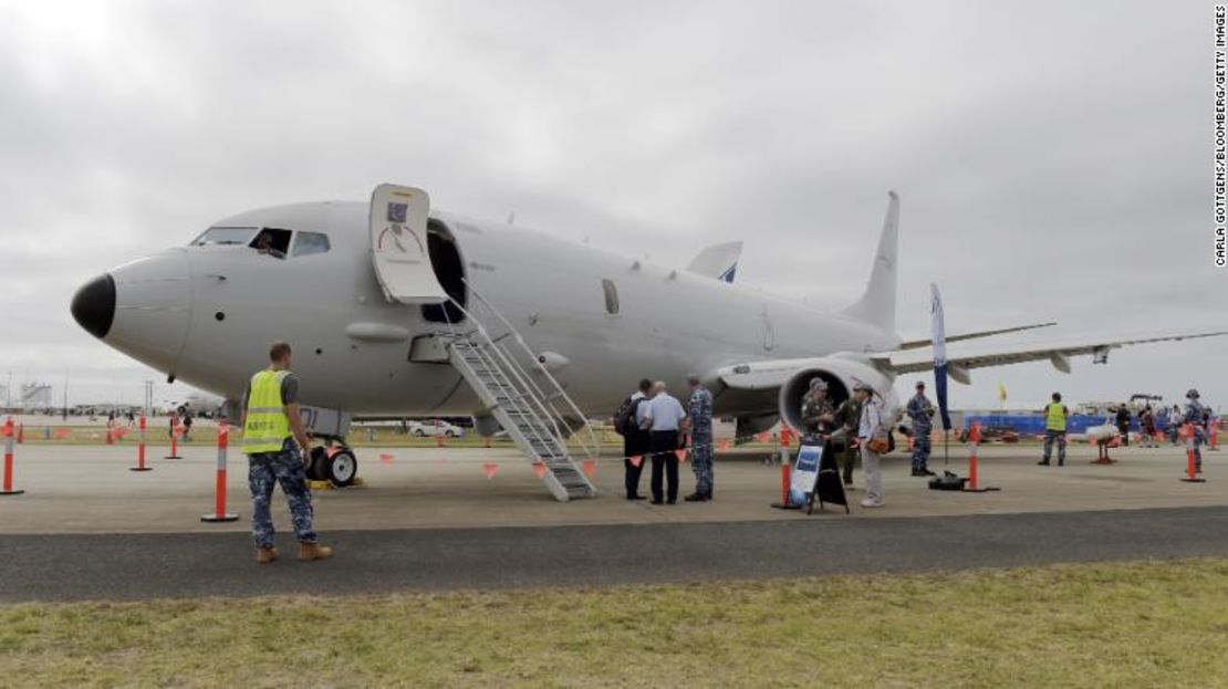 Un avión militar P-8 Poseidón de las Fuerzas de Defensa australianas. Un avión similar a este fue supuestamente interceptado recientemente por un J-16 chino.