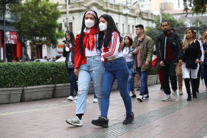 La tristeza tras el resultado fue patente en las calles.