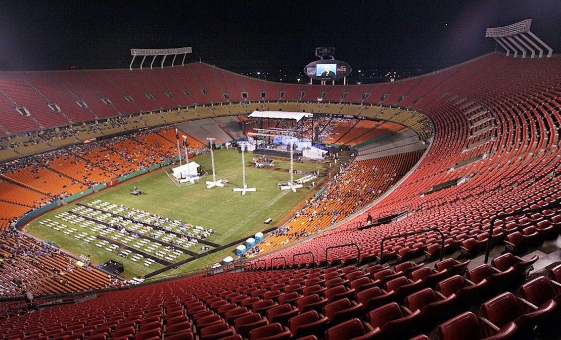 Arrowhead Stadium, Kansas City, Missouri.