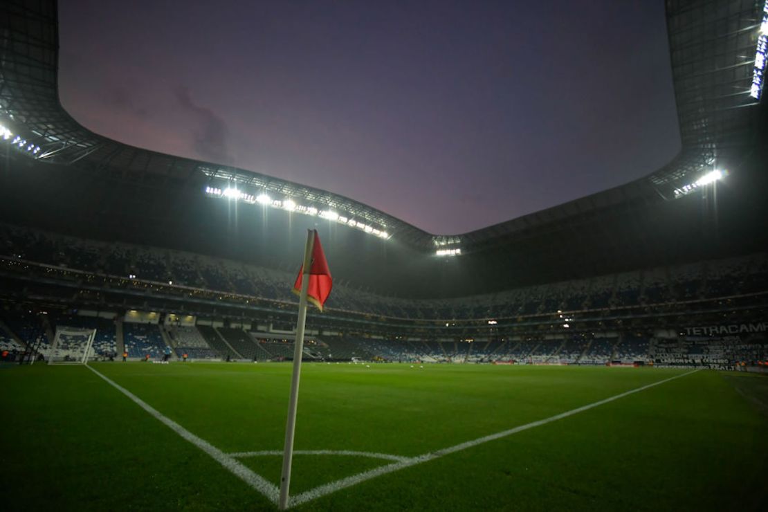 Estadio BBVA en Monterrey, Mexico.
