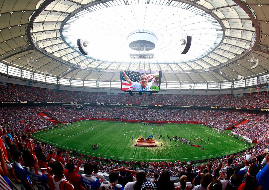Estadio BC Place, en Vancouver, Canada.