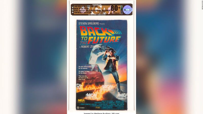 Una copia en vhs de 