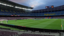 CNNE 1226961 - el camp nou se abrira para que jueguen los aficionados