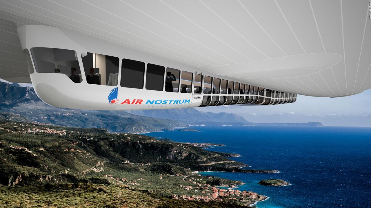 CNNE 1227363 - air nostrum se une al medio ambiente con dirigibles hibridos