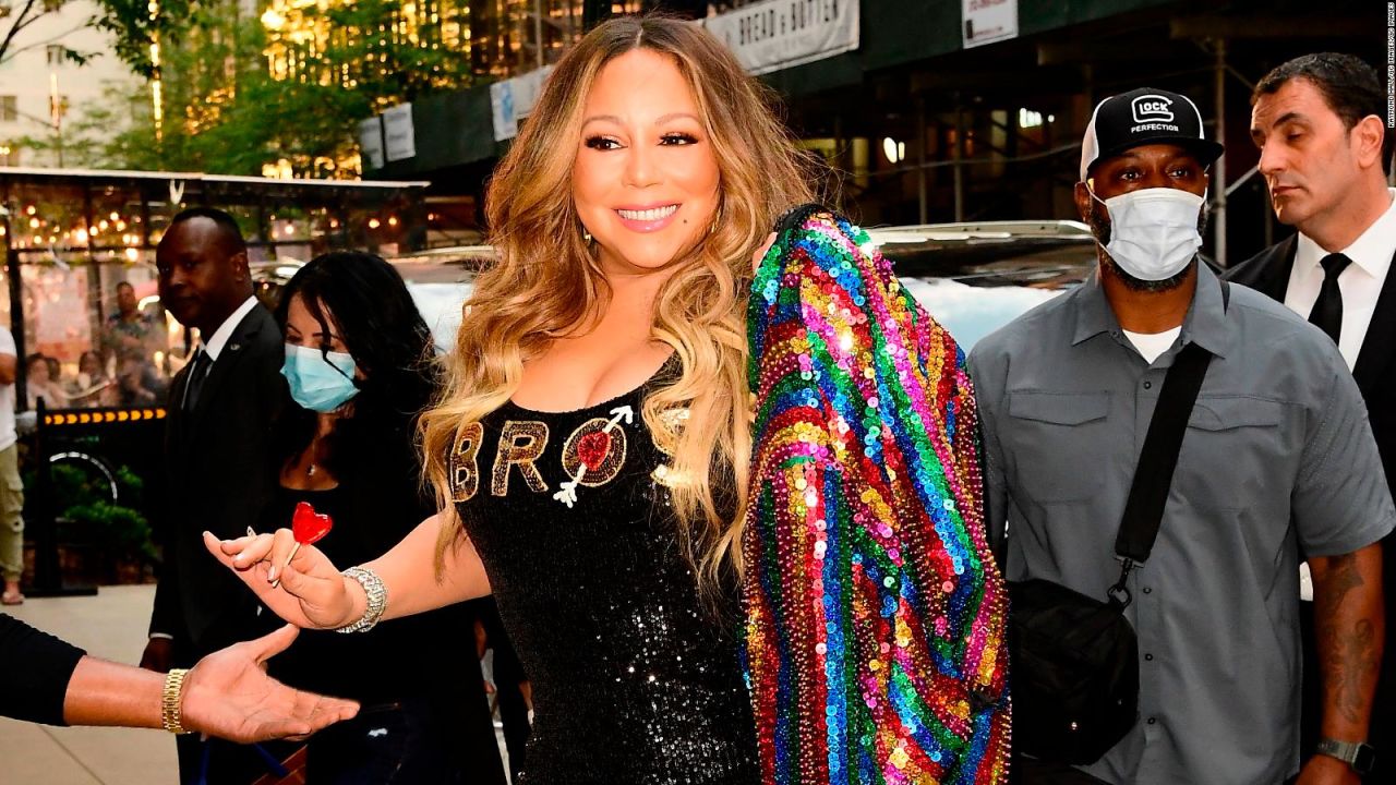 CNNE 1228084 - mariah carey acude al estreno de "bros", en apoyo a la comunidad lgbtq