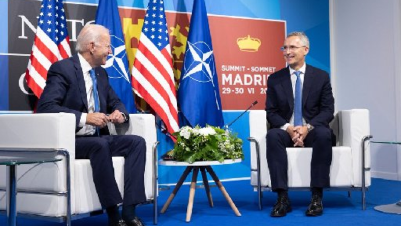 CNNE 1231194 - joe biden propone una otan "mas fuerte y mas segura"