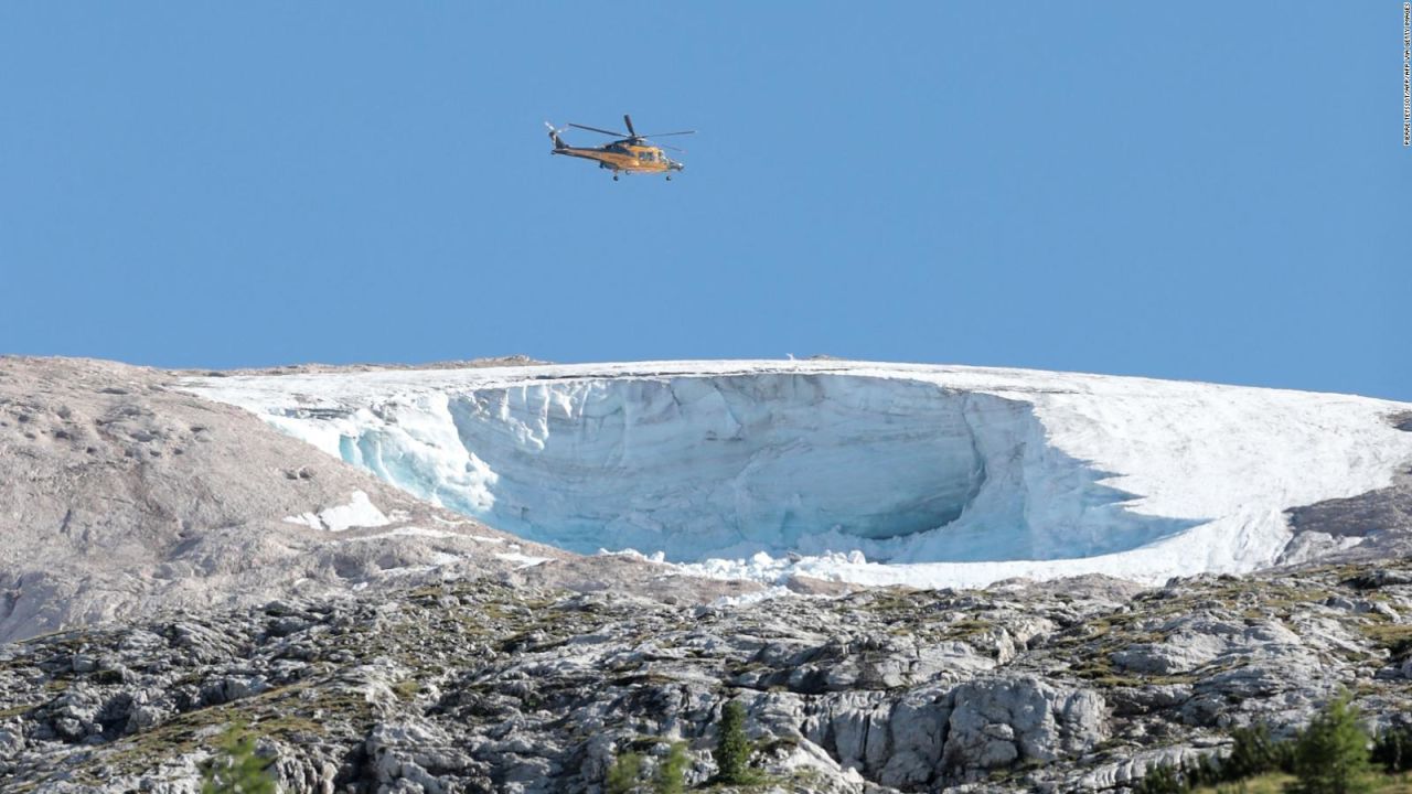 CNNE 1233696 - derrumbe de glaciar en italia deja 7 muertos y varios heridos