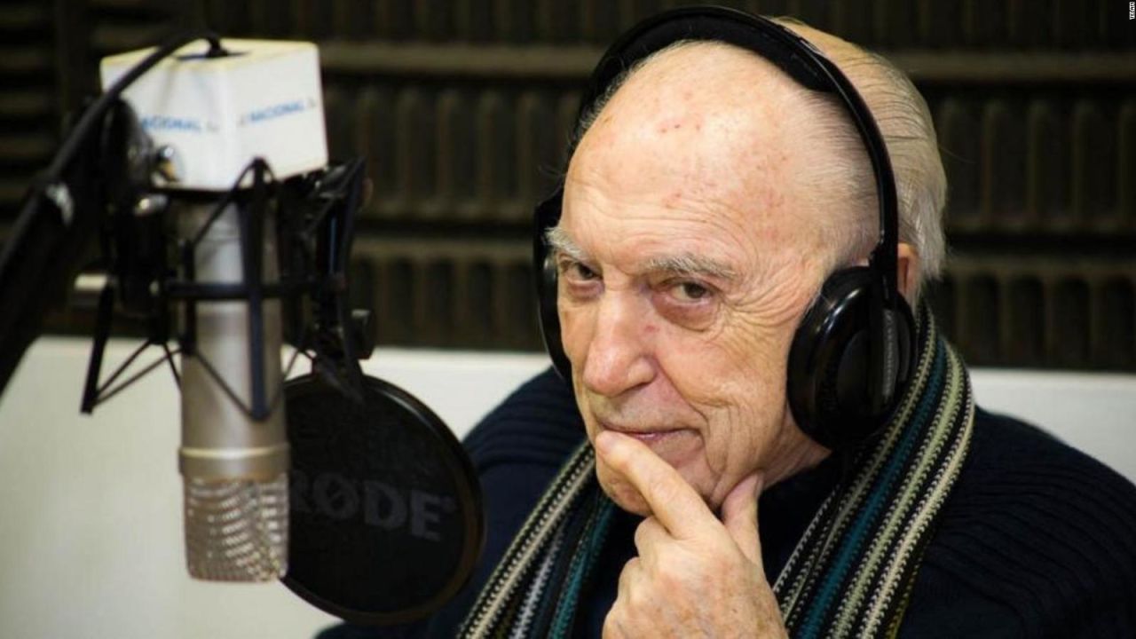 CNNE 1234277 - a los 90 anos, murio cacho fontana, icono de la radiofonia argentina