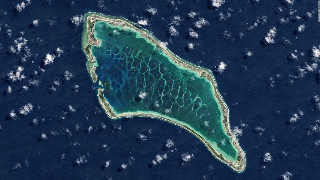 Isla Kanton, en Kiribati.