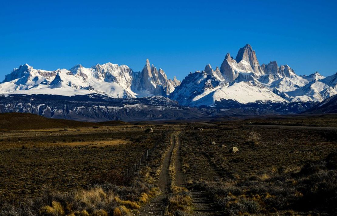 Monte Fitz Roy, cerca de El Chaltén, Argentina.