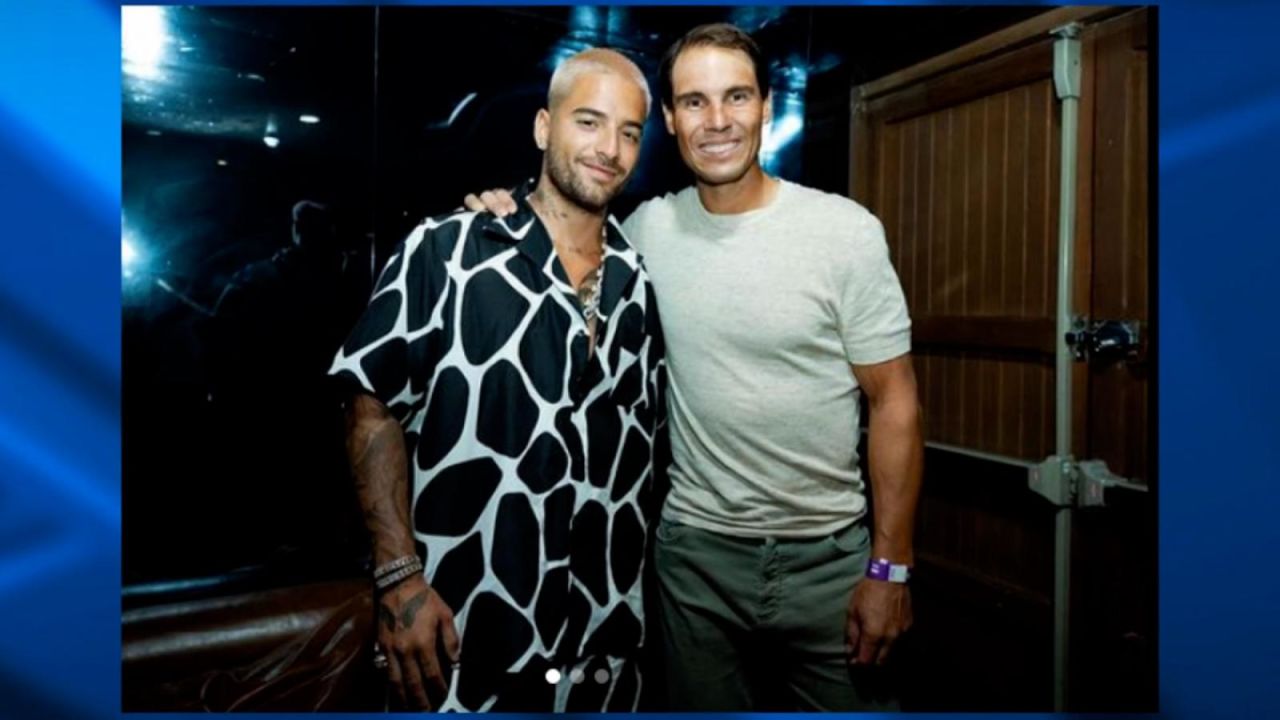 CNNE 1238690 - rafa nadal y maluma coinciden en ibiza