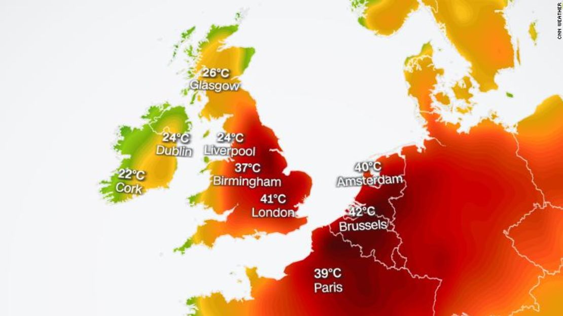 Se prevé que las temperaturas sean entre 10 y 15 grados más cálidas de lo normal a principios de la próxima semana en el Reino Unido.