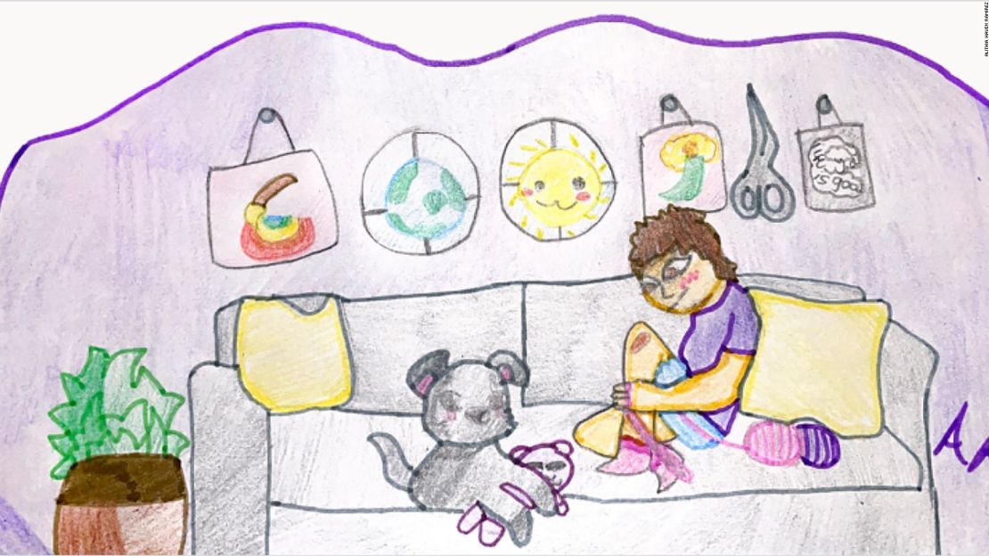 Alithia Haven Ramirez presentó un dibujo para el concurso “Doodle for Google” antes de ser asesinada.