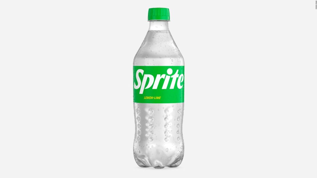 La nueva botella de Sprite.