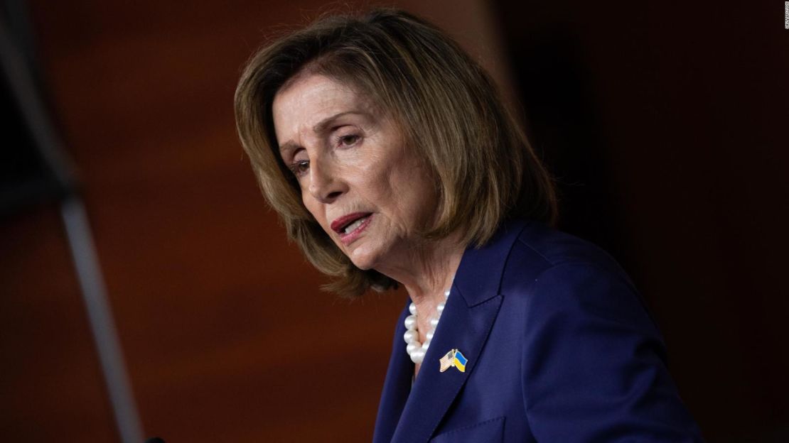 Nancy Pelosi, presidenta de la Cámara de Representantes de Estados Unidos.