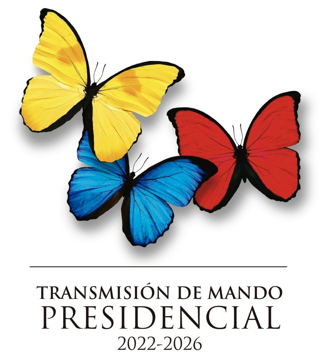 En redes sociales, Gustavo Petro y otros integrantes de su equipo de Gobierno compartieron la imagen del logo creado para la transmisión de mando del 7 de agosto.