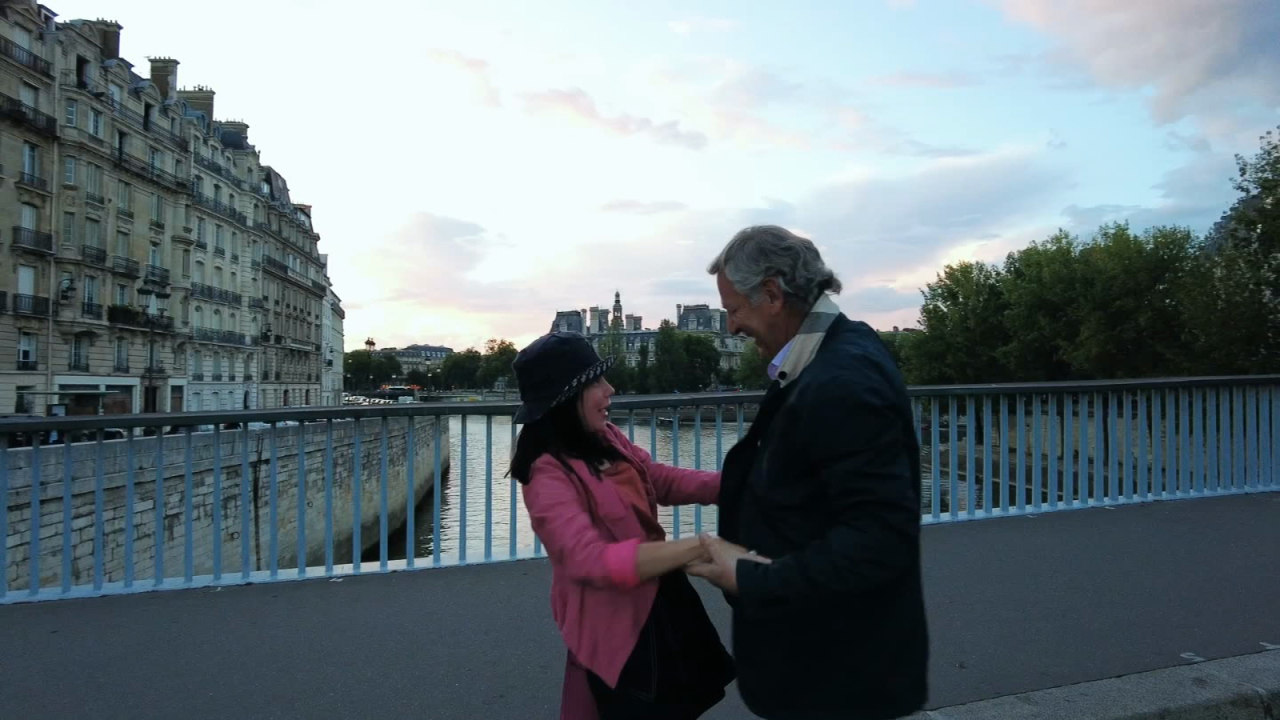 CNNE 1247298 - marcelo longobardi y wendy guerra- encuentro en el pont saint louis