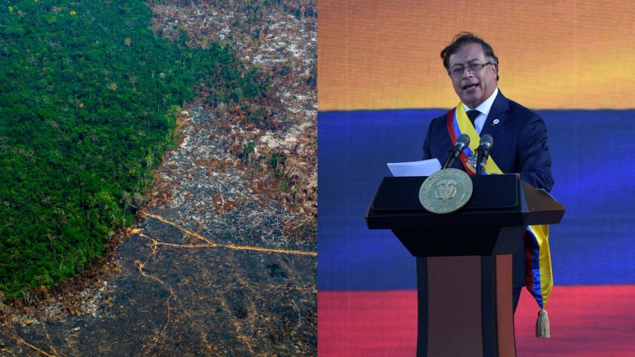 CNNE 1249576 - gustavo petro- "discursos no salvaran la selva amazonica"