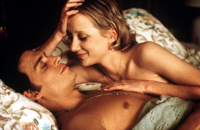 Heche y Johnny Depp en una escena de "Donnie Brasco" de 1997.